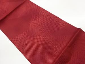 本場筑前博多幾何学模様織出し名古屋帯